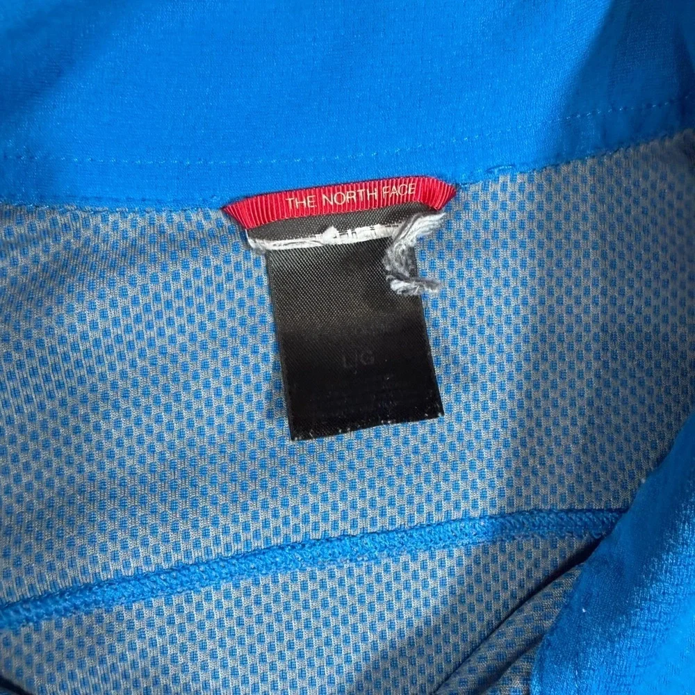 The North Face Men's Large VaporWick Performance Vibrant Blue Polo
